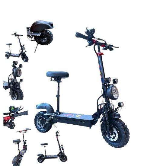 صورة سكوتر الوحش محركين 52 فولت القوي